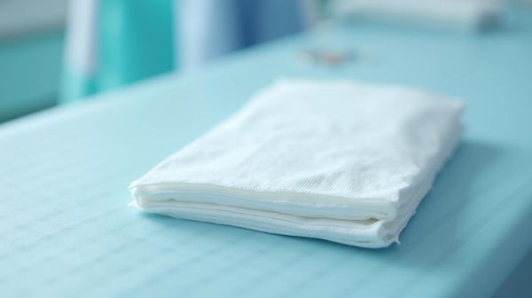 Optez pour des draps d'examen jetables pour plus d'hygiène